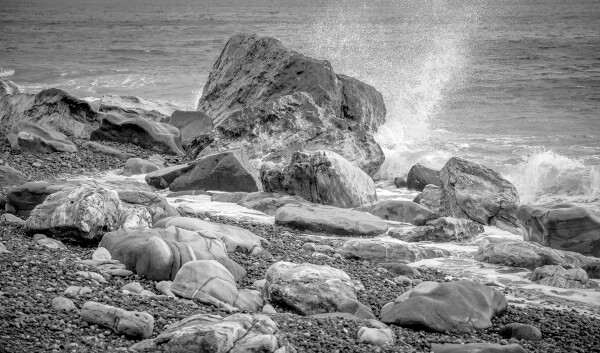On the rocks!