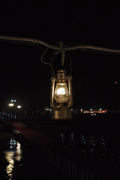 retro style lantern