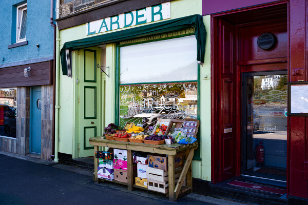 Coloured Shopfronts