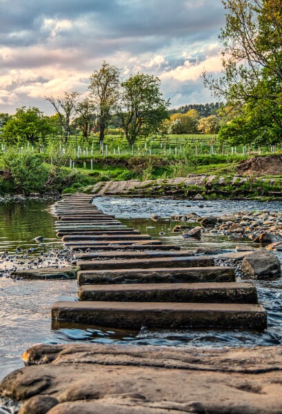 Stepping stones