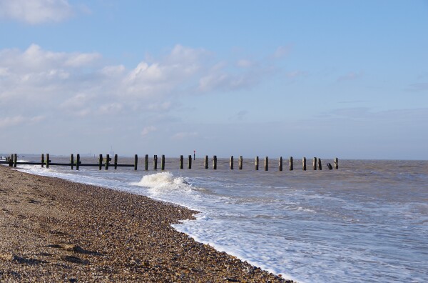 Stroll along the beach