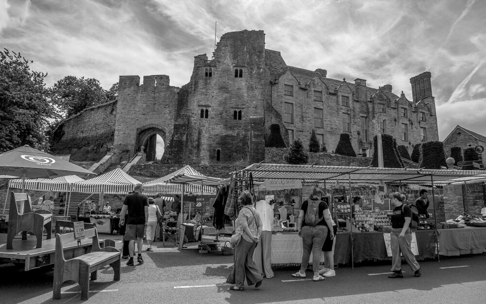 Market Day in Hay on Wye 1