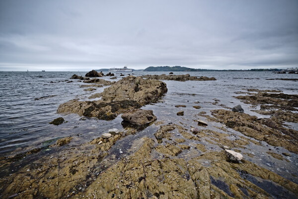 Ferry on the Rocks.