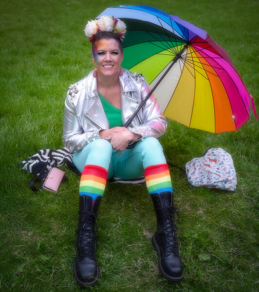 The Most Beautiful & Colourful Lady...