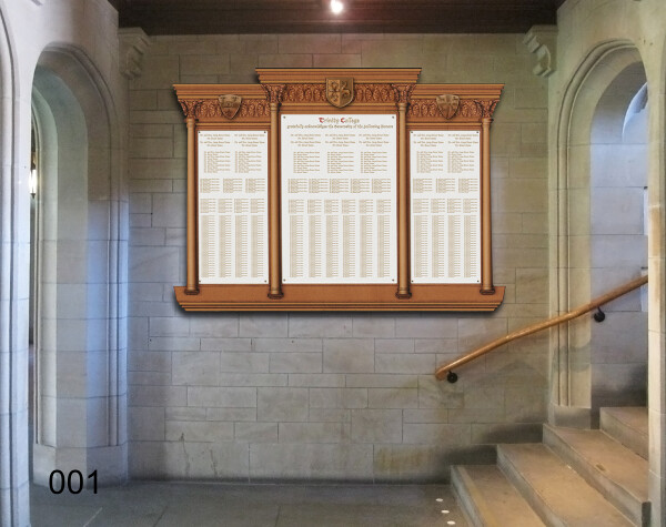 Trinity College Toronto: Donor Plaque