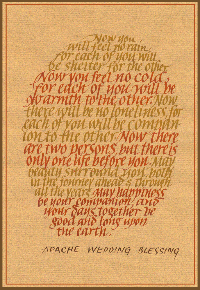 Apache Wedding Blessing