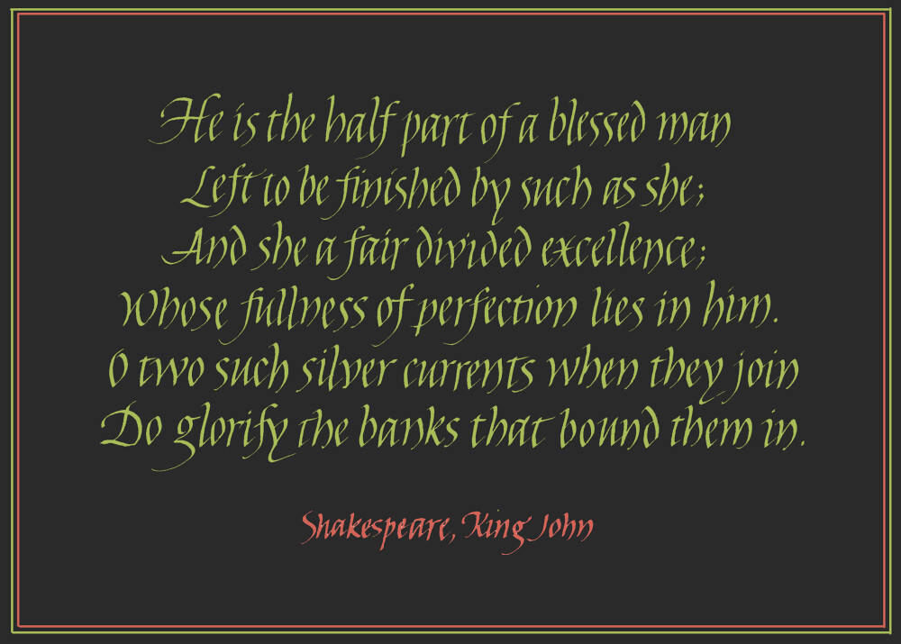 Shakespeare Nails It Again