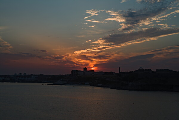 Evening Sunset.
