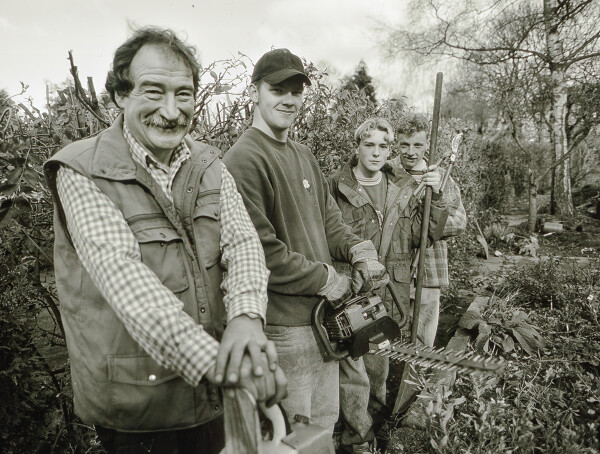Mike and the lads