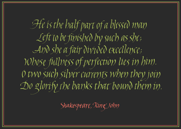 Shakespeare Nails It Again