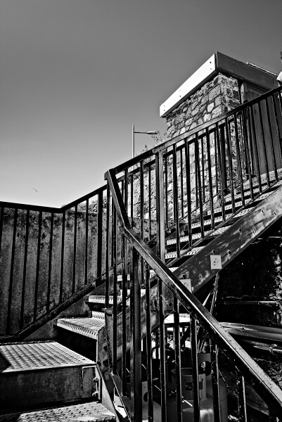 Stairway to the Bar.