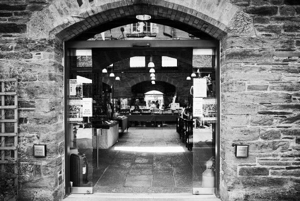 The Market in Tavistock.
