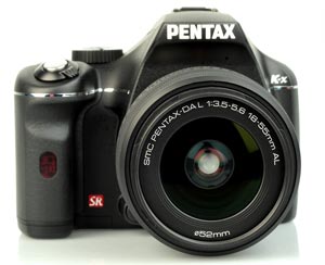 Pentax K-x front view