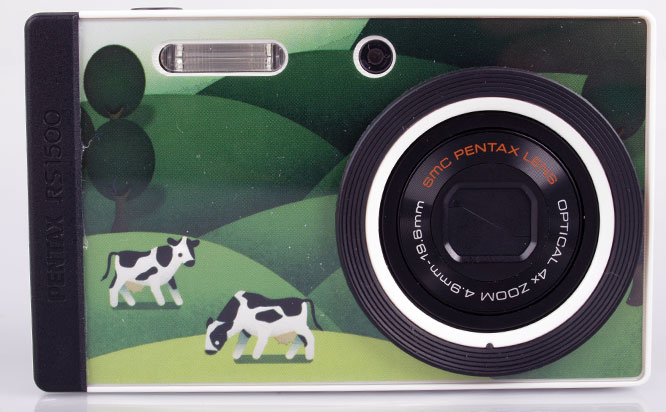 Pentax Optio RS1500 front