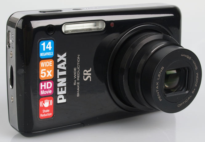 Pentax Optio S1 front lens