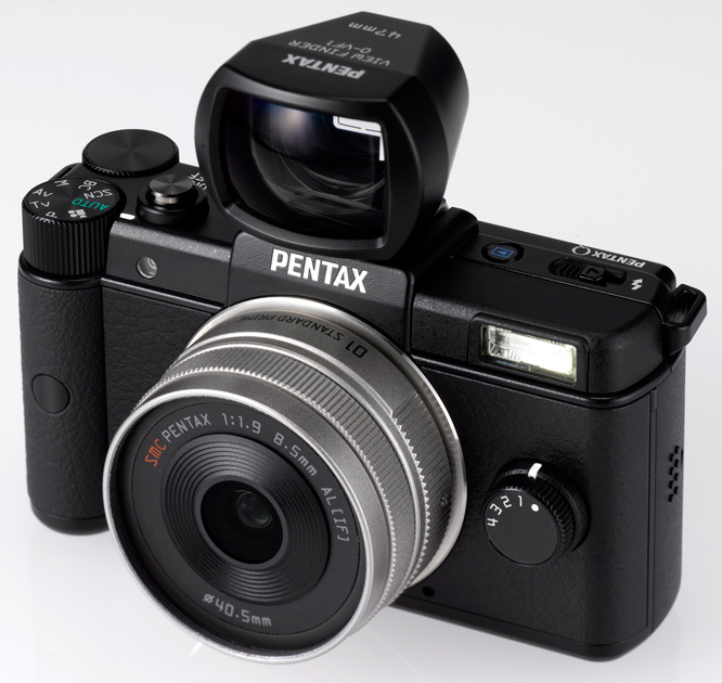 Pentax Q System with Viewfinder