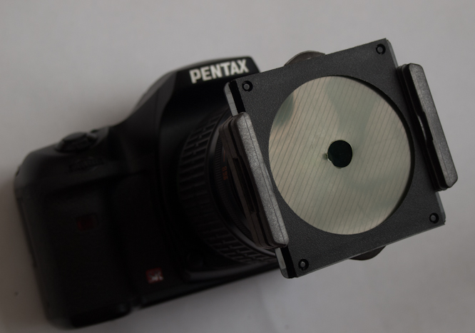 DIY filter attached DIY filter attached