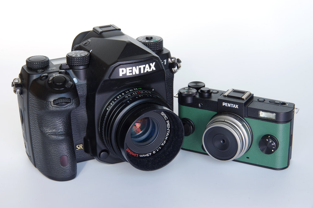 Pentax Q 05 On Q S1 Vs Pentax K1 With 43mm