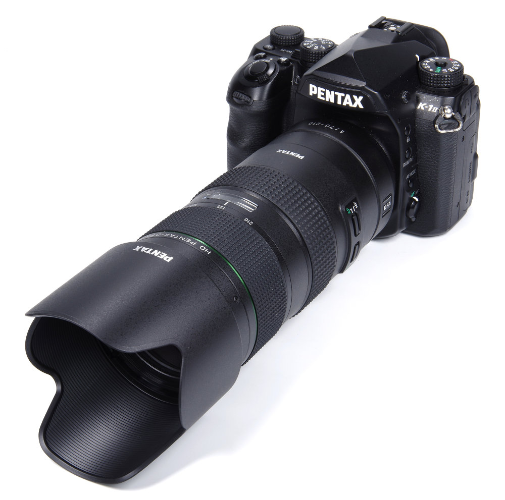 Pentax 70 210mm F4 On K 1 II With Hood