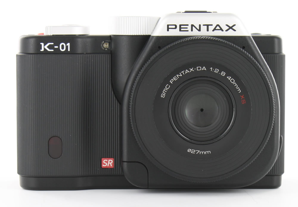 Pentax K-01 Front Angle