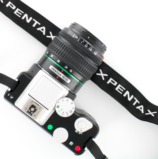 Pentax K-01 With Strap Pentax K-01 With Strap