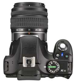 Pentax K-7 Top