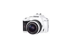 Pentax launch limited edition K-m white kits