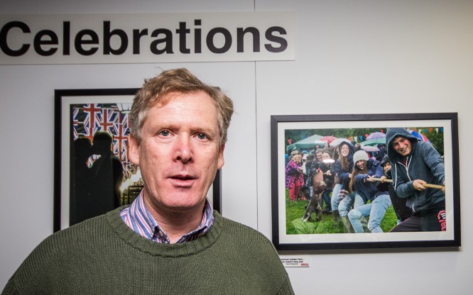 David Grieveson with his Diamond Jubilee Party shot