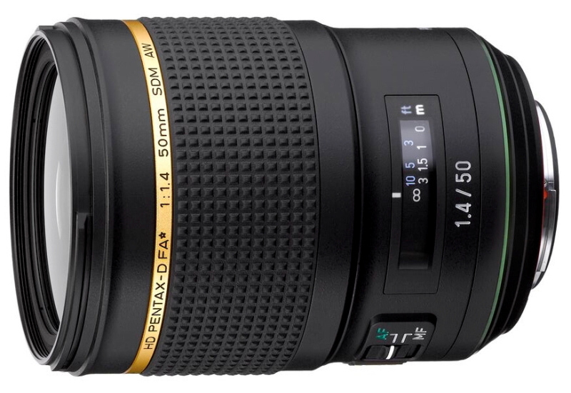 HD Pentax-D FA* 50mm f/1.4 SDM AW