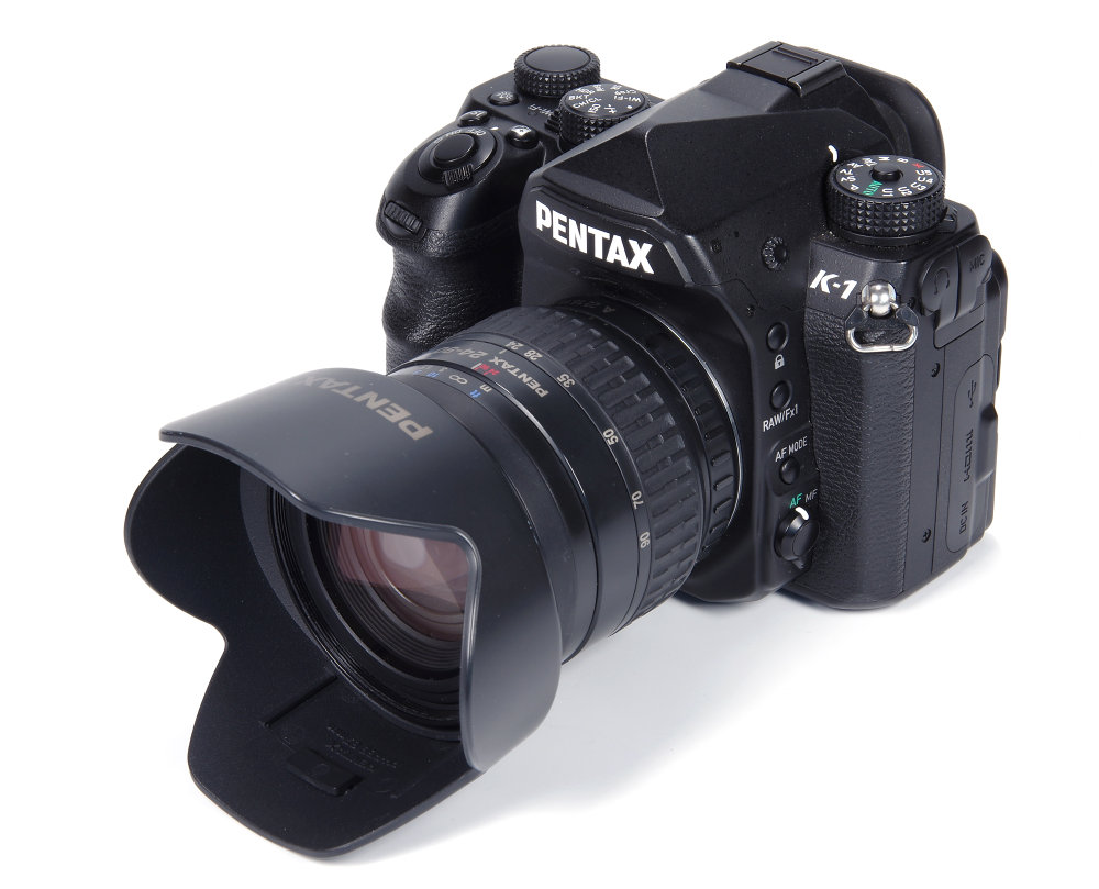 Pentax Fa 24 90mm With Hood On Pentax K1