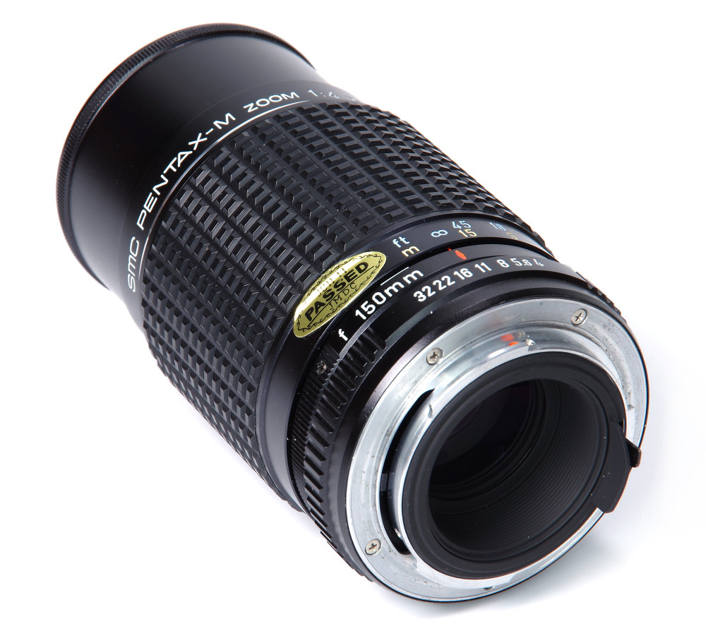Smc Pentax M 75 150mm F4 Rear Oblique View