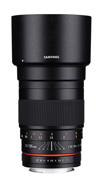 Samyang 135mm f/2 ED UMC