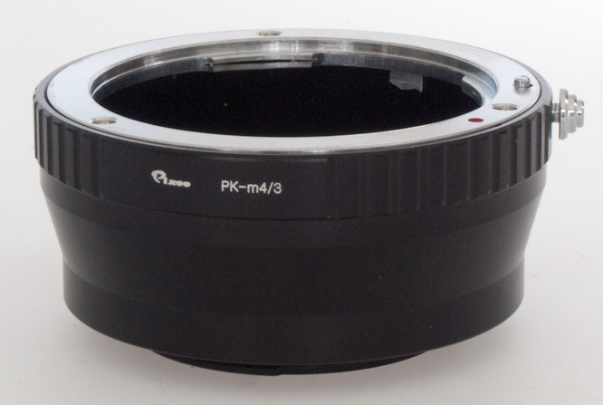 Pentax K to Micro 4/3 adaptor Pentax K to Micro 4/3 adaptor