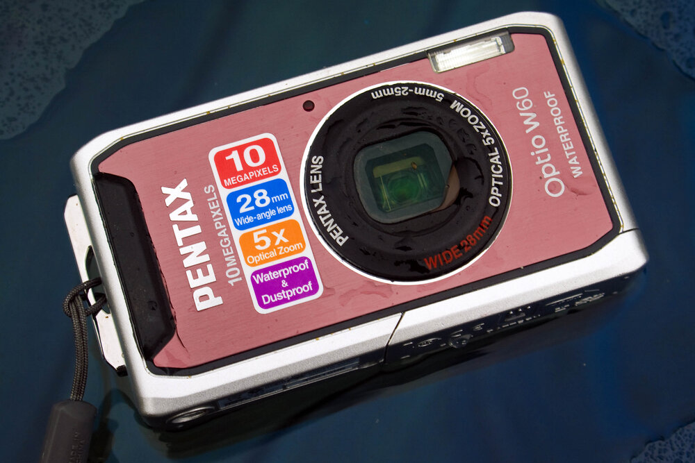 Pentax Optio W60 Digital Waterproof Camera Review - Pentax User